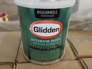 10 qts Glidden paint your choice of...