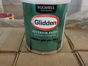 10 qts Glidden paint your choice of...