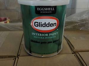 10 qts Glidden paint your choice of...