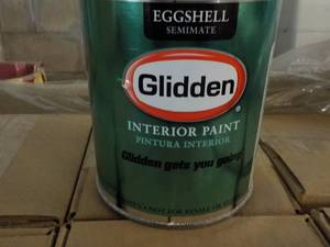 10 qts Glidden paint your choice of...