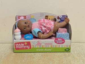 NEW FISHER PRICE LITTLE MOMMY WIPEY DIPEY