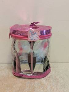 NEW PRETTY LITTLE PRINCESS SHOES & SHOE CASE 3 PACK