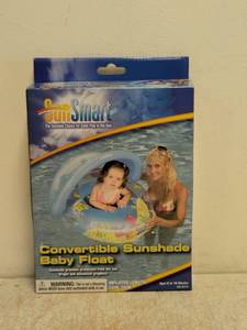 NEW SUNSMART CONVERTIBLE SUNSHADE BABY FLOAT