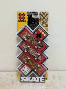 NEW X-GAMES 3 PACK SKATEBOARD SET
