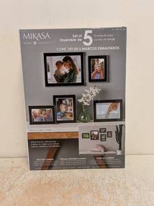 NEW MIKASA HOME ACCENTS ENAMEL FRAMES 5PK