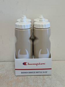 NEW CHAMPION QUENCH SQUEEZE BOTTLE 24OZ 4PK IRISH CREAM