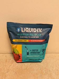 LIQUID I.V HYDRATION MULTIPLIER ELECTROLYTE DRINK MIX LEMON LIMESTRAWBERRY 30CT