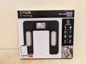 NEW TAYLOR PRECISION HUB BLUETOOTH BODY COMPOSITION SCALE