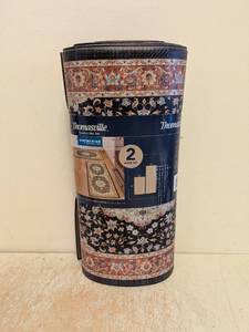 NEW GERTMENIAN THOMASVILLE COMFORT MAT SET CONTRAST MEDALLION