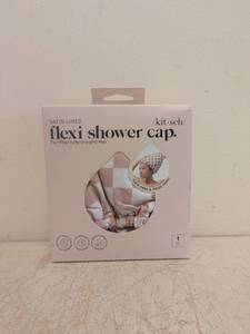 NEW KIT SCH SATIN-LINED FLEXI SHOWER CAP