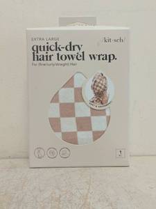 NEW KIT SCH XL QUICK DRY HAIR TOWEL WRAP