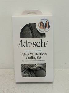 NEW KIT SCH VELVET XL HEATLESS CURLING SET