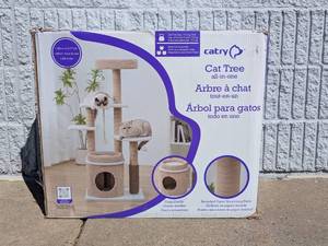 NEW CATRY CAT TREE ALL-IN-ONE