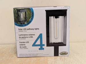 NATURALLY SOLAR - SOLAR LED PATHWAY LIGHTS VINTAGE STYLE