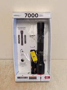 INFINITY X1 7000 LUMENS RECHARGEABLE LED FLASHLIGHT