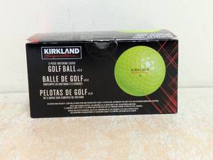NEW KIRKLAND SIGNATURE 3PC URETHANE COVER GOLF BALL SET 24CT