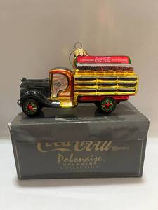 1996 Coca Cola Polonaise Ornament Truck