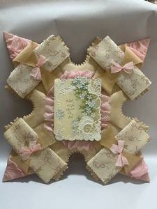 Late 1880s Victorian Valentine  11 X 11