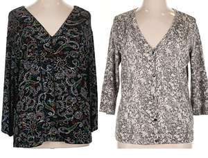 Chicos and Coldwater Creek Fashion Tops