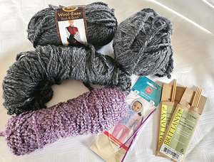 Yarn and needles