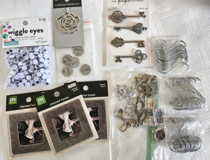 Multiple types and colors of beads and orbs.