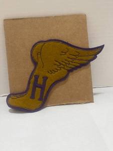 1920s Track H Wings Letter 5 Felt