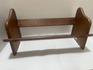 Vintage Nevco Wood Book Holder