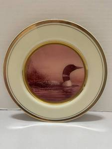 1991 Minnesota Ducks Unlimited Common Loon 7 Plate #4350