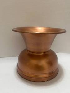 Gregorian USA Copper Vase or Spittoon 7 14