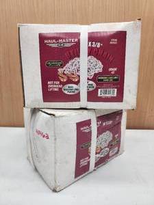 (2) Boxes of Haul Master 14 x 38 Utility Chain