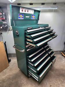 Force Rolling 19 Drawer Locking Tool Cabinet with Keys