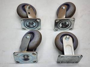 Set of 2 W x 5 L Wheel Casters