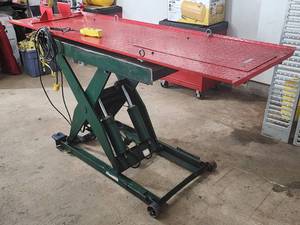 Commercial Grade Electric Hydraulic MotorcycleATVLawn Mower Scissor Lift