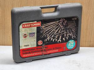 Craftsman Open Box Wrench Set