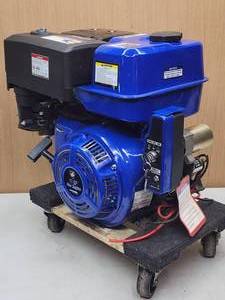 Greyhound OHV Horizontal Gas Engine with Rolling Base