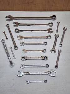 Assorted Open-Box Wrenches