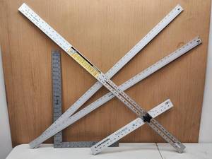 Assorted Carpenters  Construction Measuring Tools