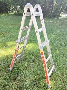 Keller Heavy Duty 225 lb. Max Aluminum Combination Ladder