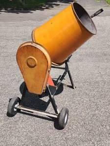 Portable Electric Cement Mixer