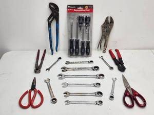 Assorted Mechanics Hand Tools