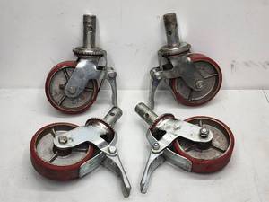 (4) Scaffolding Casters