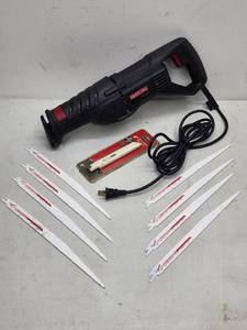 Craftsman Electric Reciprocating Saw with Blades