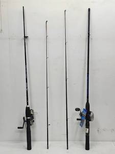 (2) Assorted New Fishing Rods with Reels