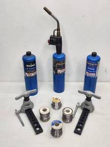 Assorted Plumbing Supplies and Tools