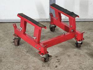 Red Adjustable Transmission Stand
