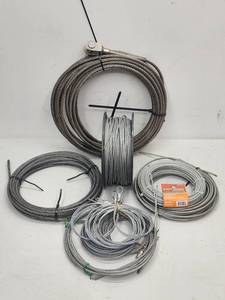 Assorted Braided Wire Cables