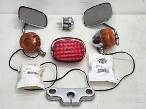 Assorted Harley-Davidson Motorcycle Parts