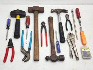 Large Assortment of Garage Hand Tools