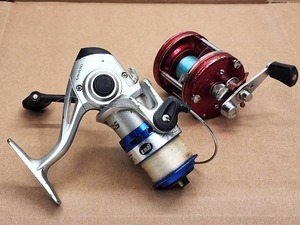 (2) Assorted Fishing Reels
