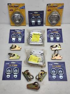Assorted trailer Hardware for Cargo Straps